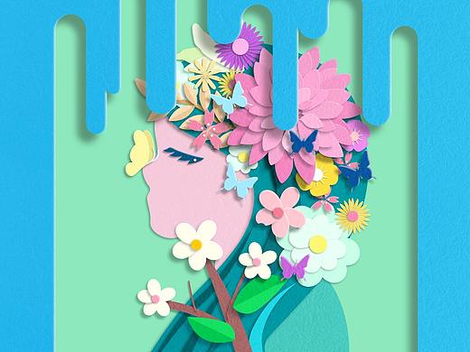 静谧少女（个人主页-ZMzY4NzcyMjg=） - 创作习作 - 站酷设计师飘然而过原创素材 - 站酷ZCOOL