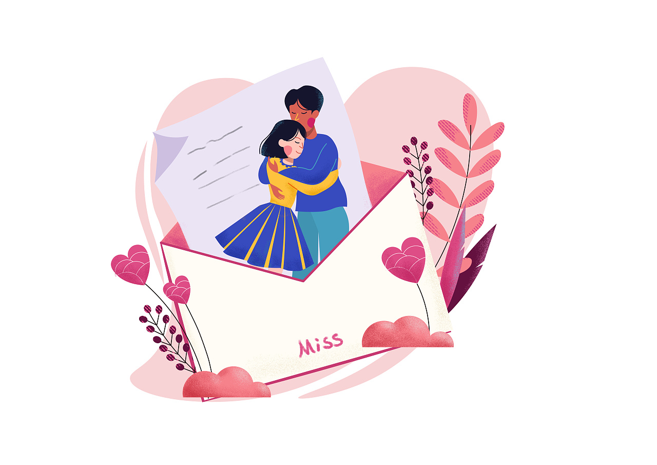 520插画——书信|插画|商业插画|是c伊了 - 原创作品 - 站酷 (zcool)