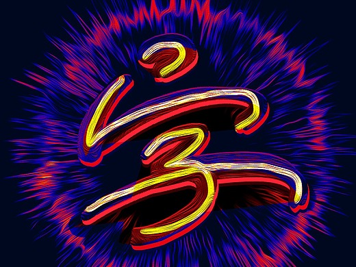 最近做的一些字效字体