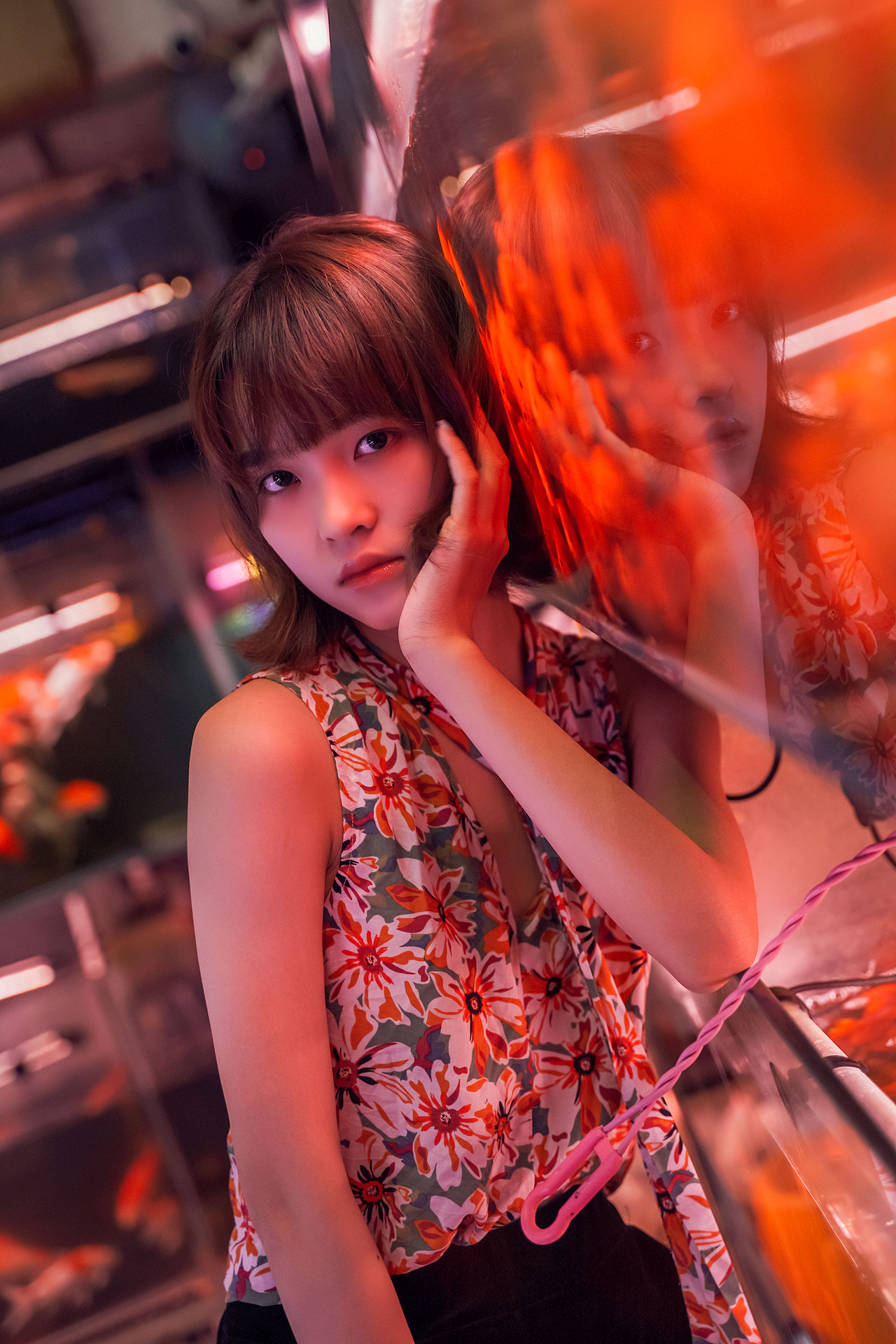 复古金鱼店（图ZMjI2Nzk4NjQw） - 人像摄影 - 站酷设计师FUN7芳柒原创素材 - 站酷ZCOOL