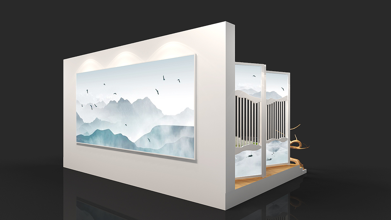 地产小展台（图ZMjMxNzc2ODQw） - 其他三维 - 站酷设计师AY51815原创素材 - 站酷ZCOOL