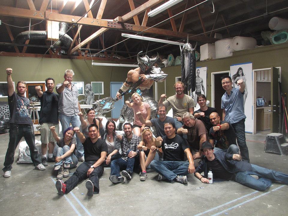 【Steve Wang】英雄联盟授权1比1比例游戏角色复制大型雕像