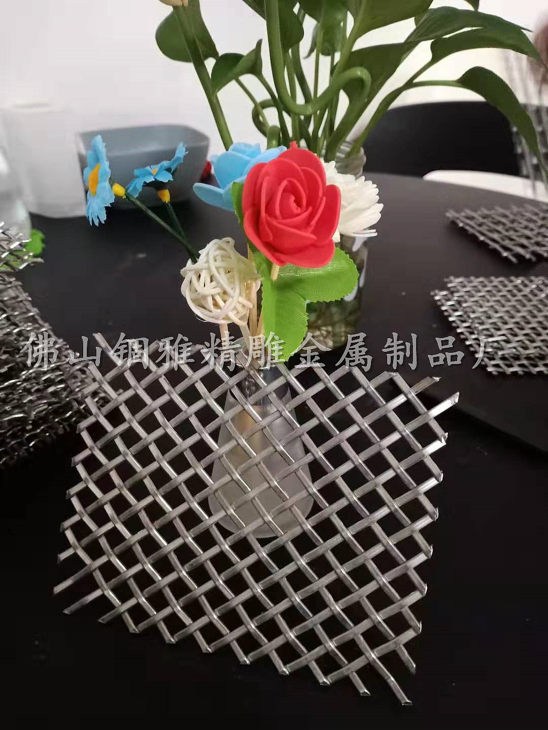 原色不锈钢材质304料 金属装饰网锢雅金属厂家