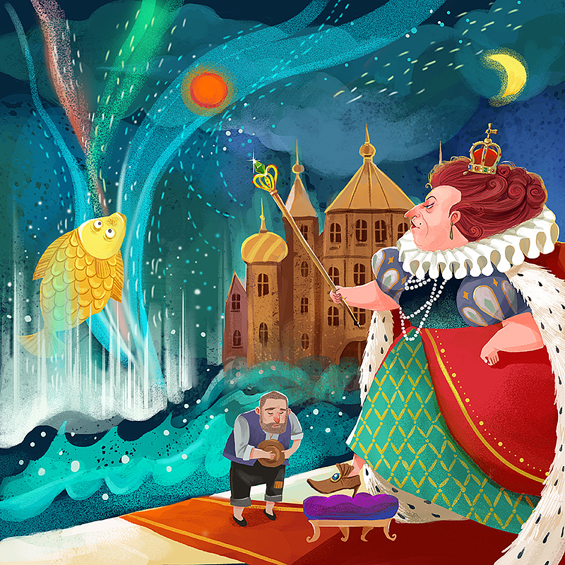 宠妻狂魔之<渔夫和他的妻子&gt