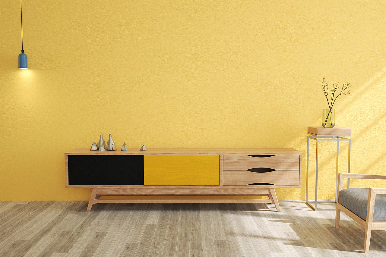 c4d写实场景背景渲染