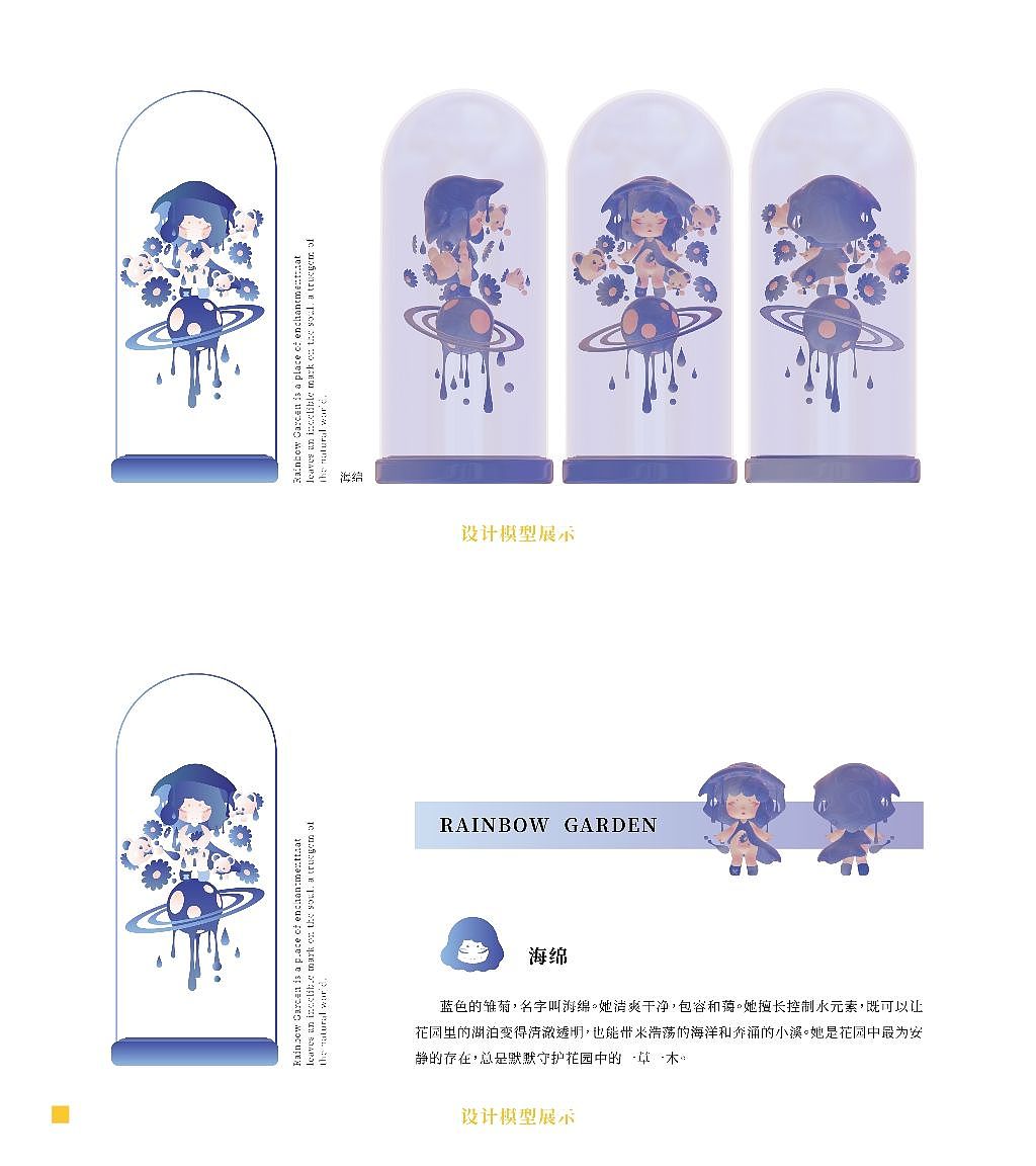 基于植物雏菊的ip形象设计