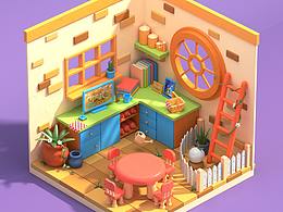 臨摹小場(chǎng)景