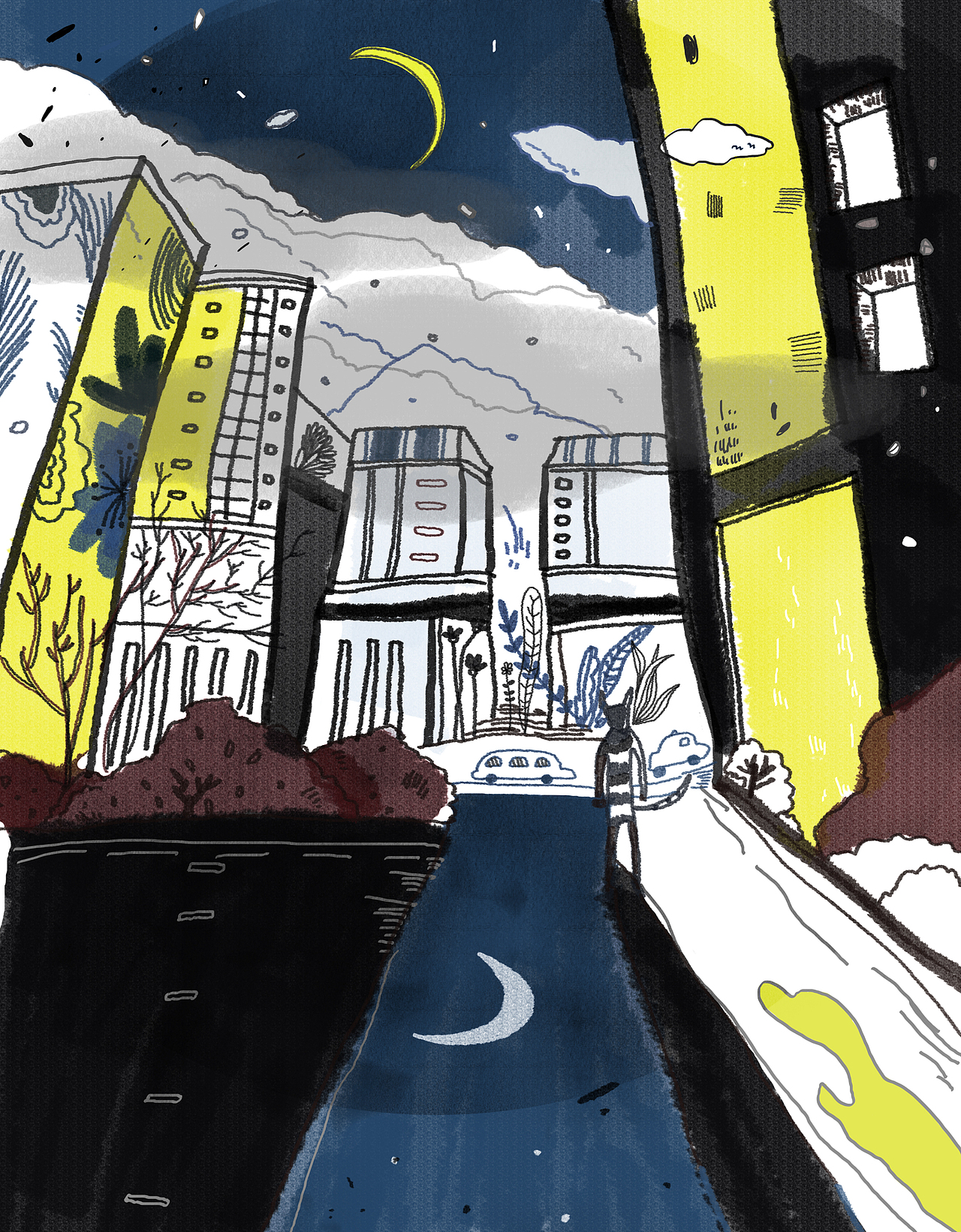 最近两三年的插画集1