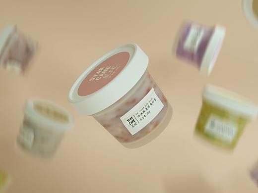 星纯丨冰淇淋磨砂膏丨包装设计（以商用）