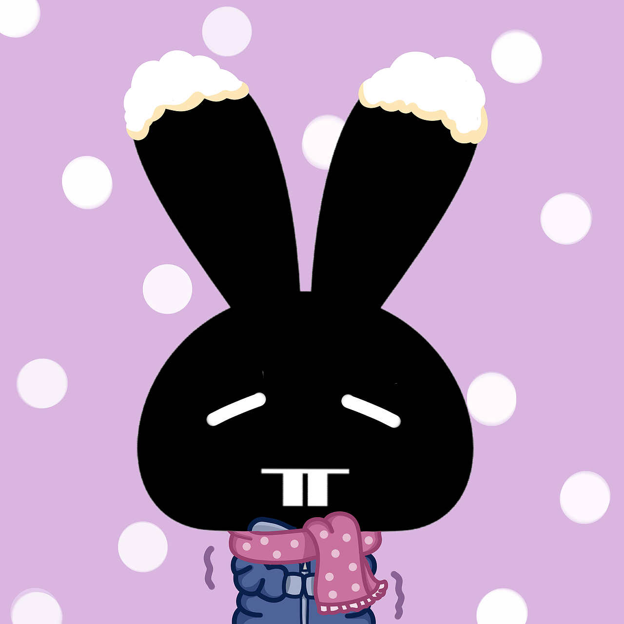 郎当兔冬季头像（图ZMTg0MjAyMzI4） - 概念设定 - 站酷设计师郎当兔原创素材 - 站酷ZCOOL