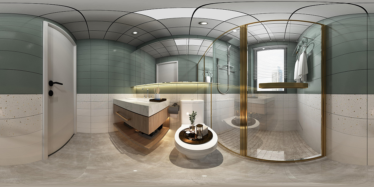 卫生间全景图合集