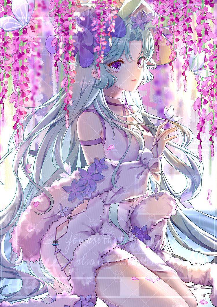 日系二次元头像商业插画卡通动漫虚拟形象设计