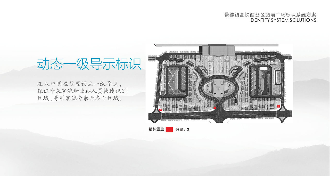 江西景德镇高铁北站导视系统提案