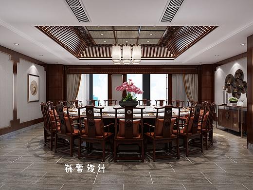 新中式会所餐饮包厢