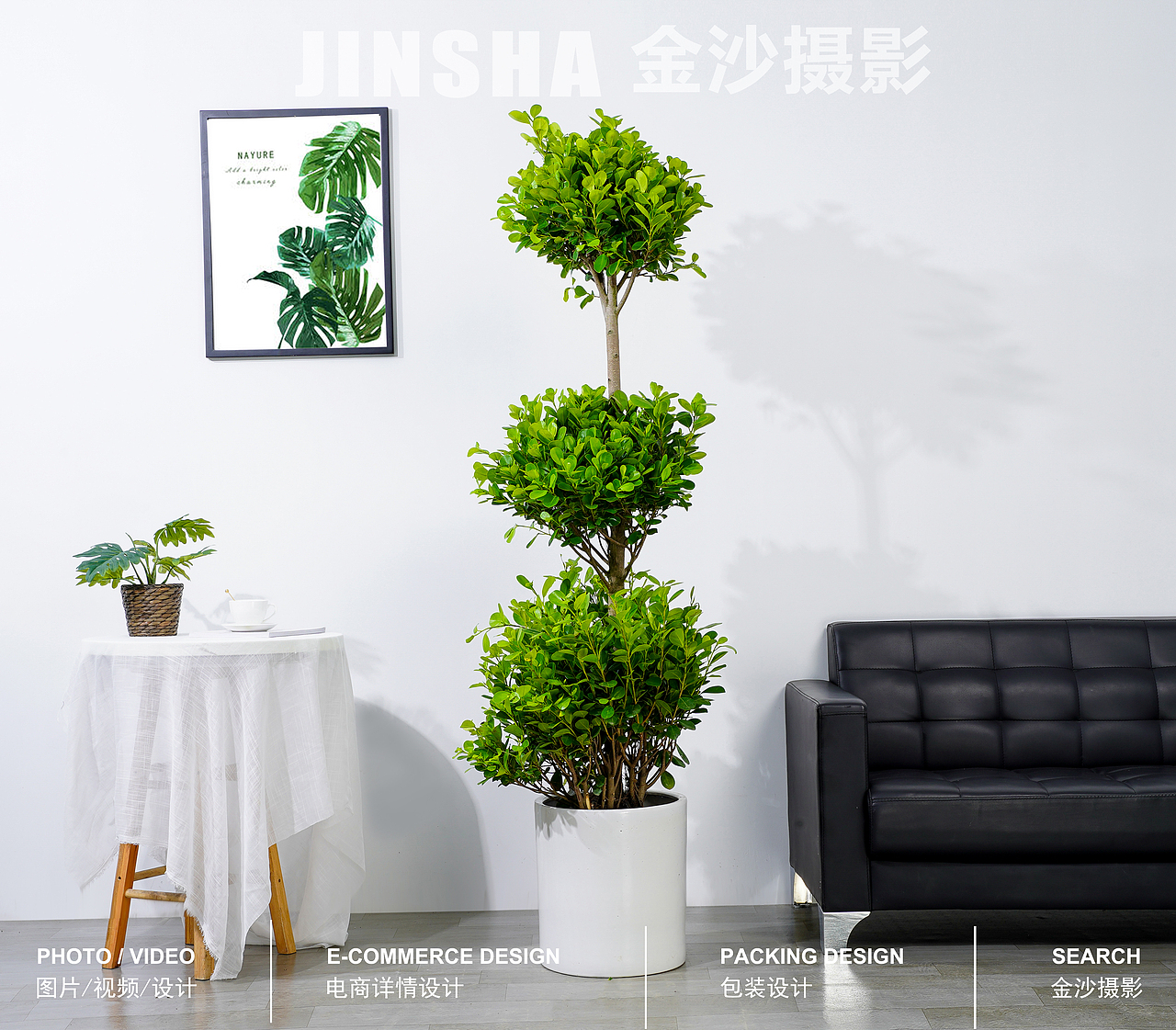 大型室内绿植简易场景拍摄（图ZMjI0OTgyMTEy） - 产品摄影 - 站酷设计师武汉金沙美食摄影原创素材 - 站酷ZCOOL
