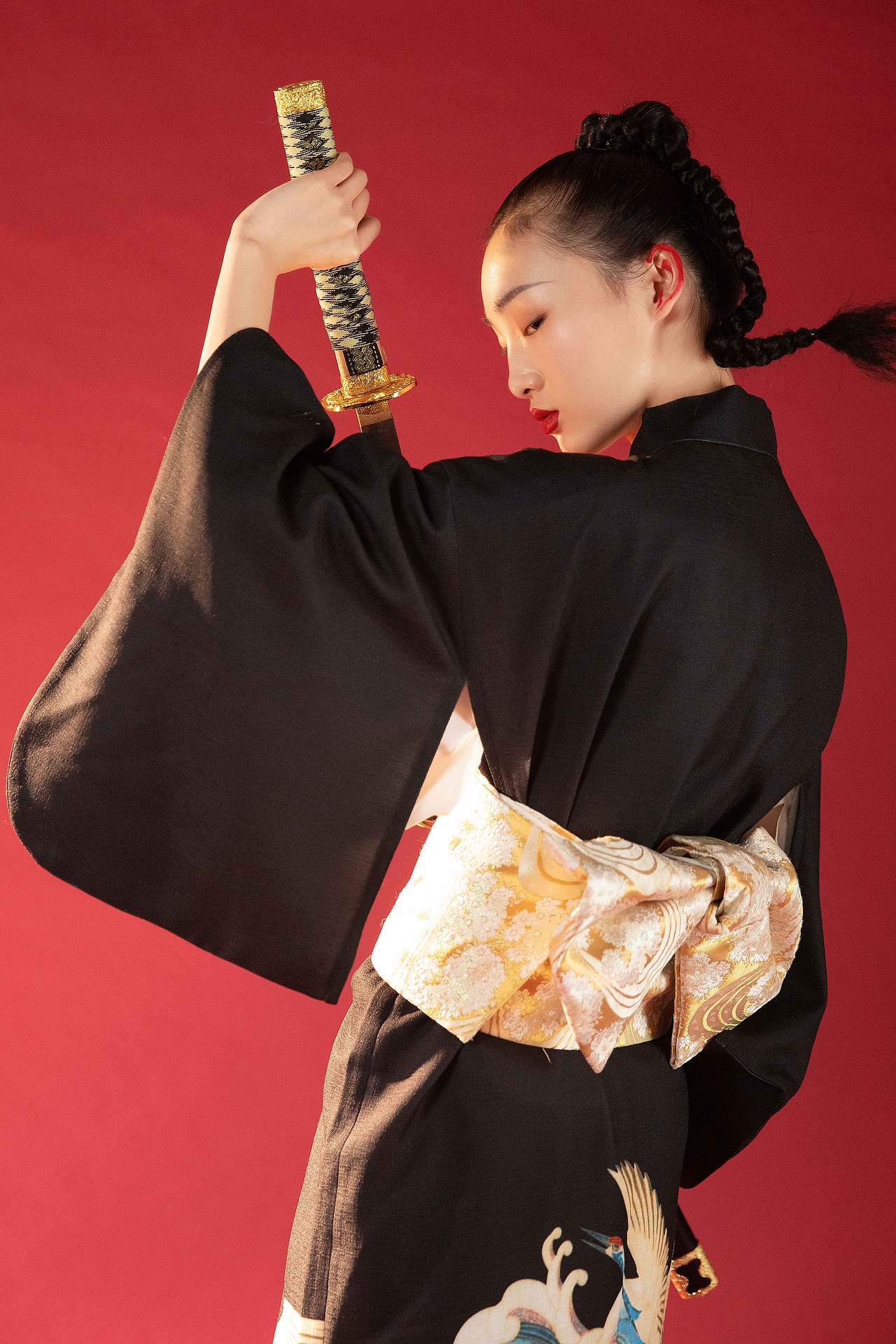 剑客和服国风商业摄影