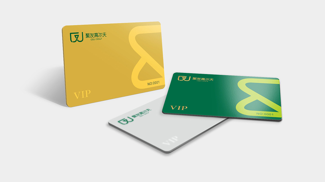 高尔夫俱乐部会员卡设计