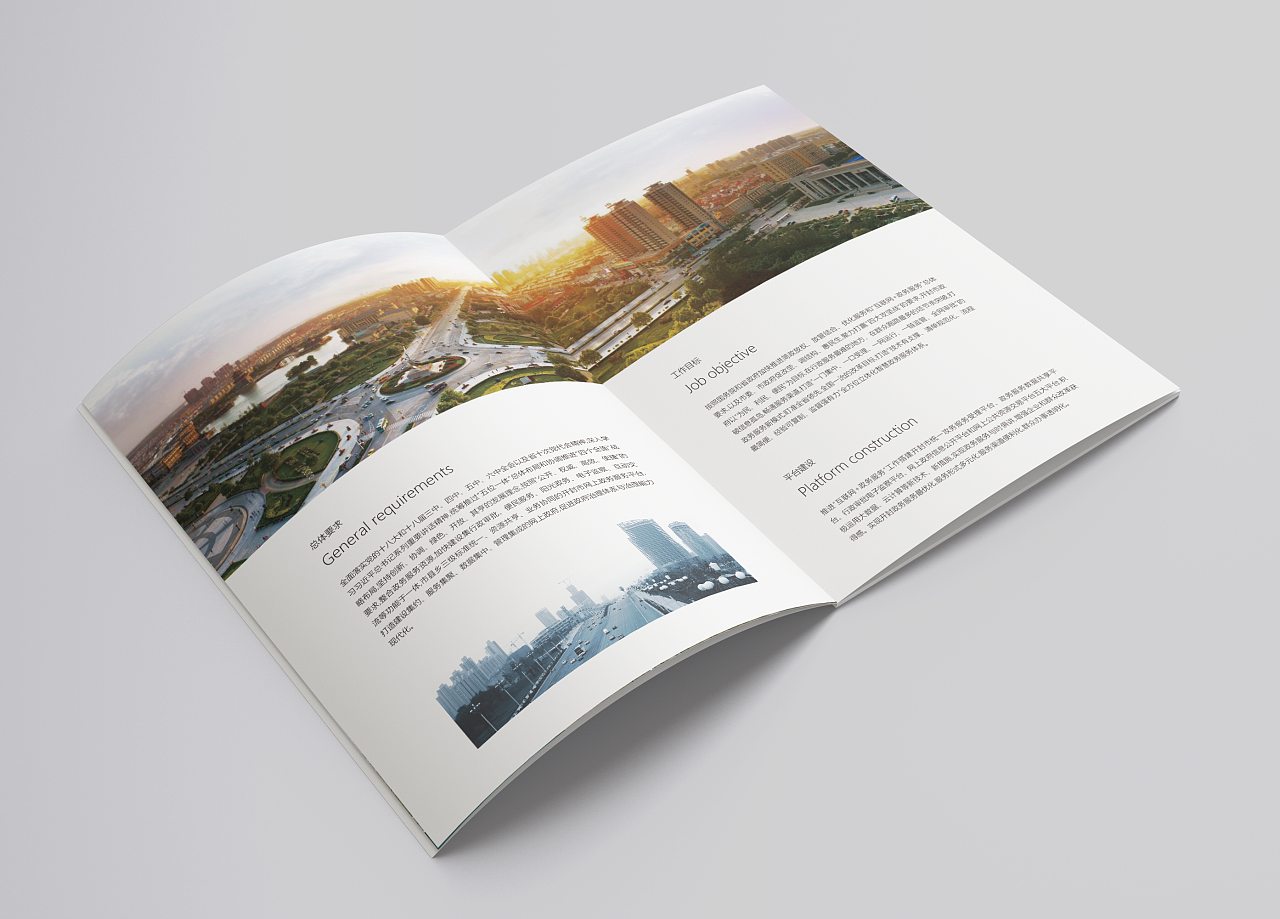 画册设计 开封自贸区政务服务手册