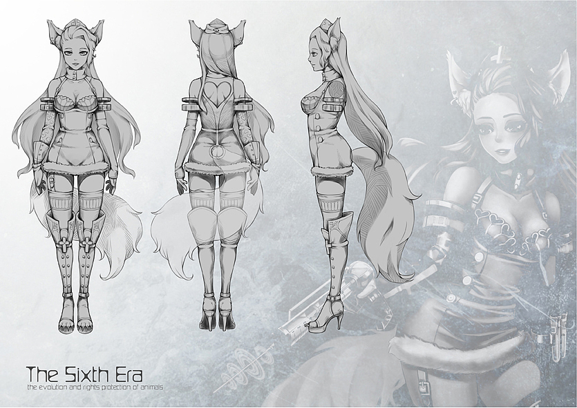 The Sixth Era(角色设计)(图ZODI3ODYyMA==) - 概念设定 - 站酷设计师K_jpg原创素材 - 站酷ZCOOL