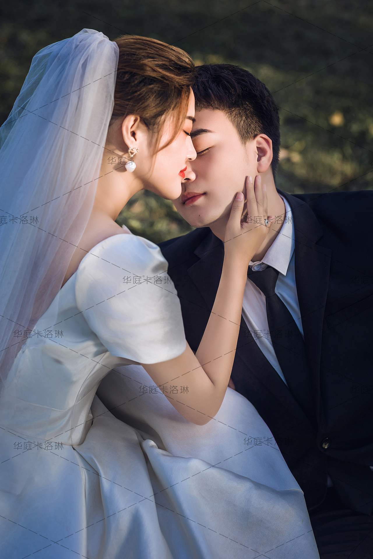 分享收藏时尚ins画报梦之纱韩剧女主既视感~怀旧民国风婚纱照简于行