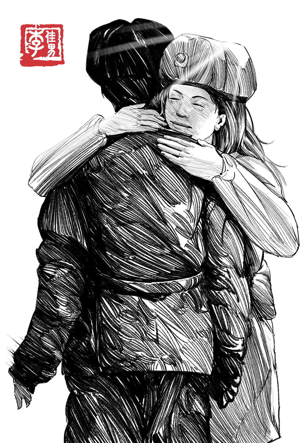 《雪山上的达娃》插画（图ZMTY5NjM3NTE2） - 儿童插画 - 站酷设计师半岛酒徒原创素材 - 站酷ZCOOL