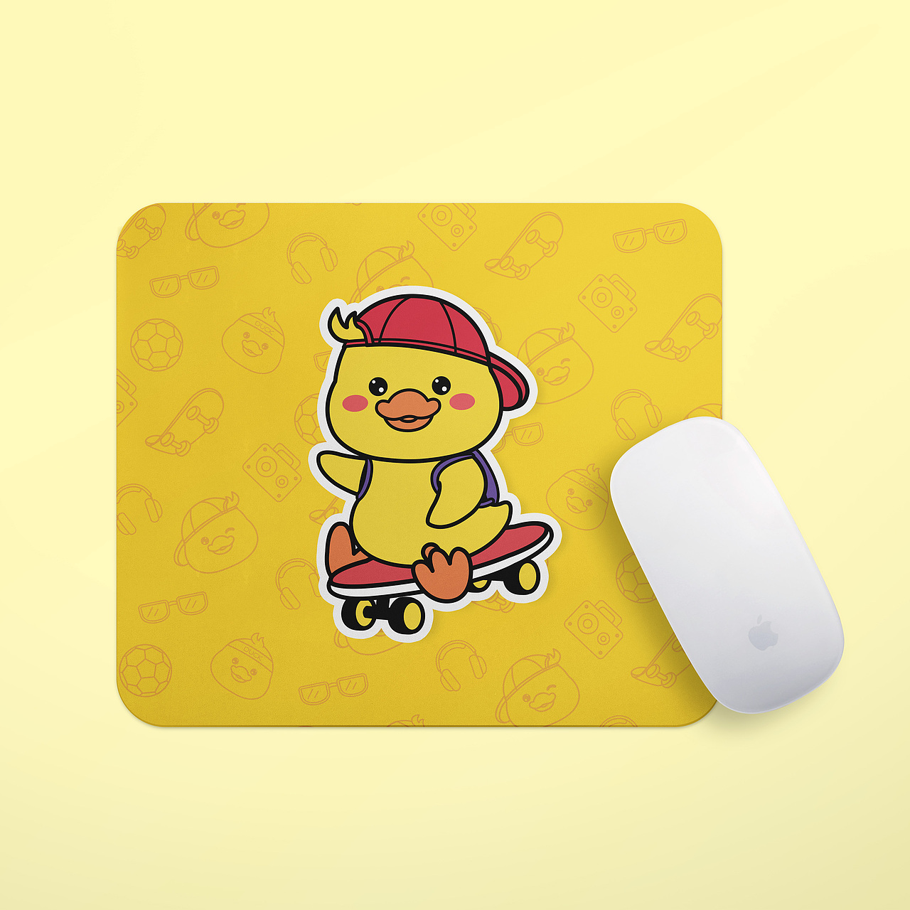 卡通设计之快乐鸭