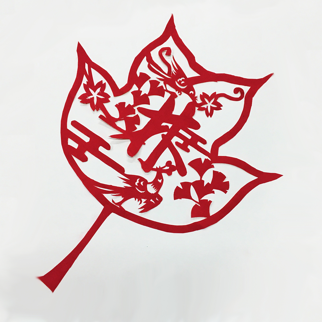 “林”——南京林業(yè)大學形象剪紙設計（圖ZMTI1MjEyNzI0） - 工藝品設計 - 站酷設計師韭菜花呀原創(chuàng)素材 - 站酷ZCOOL