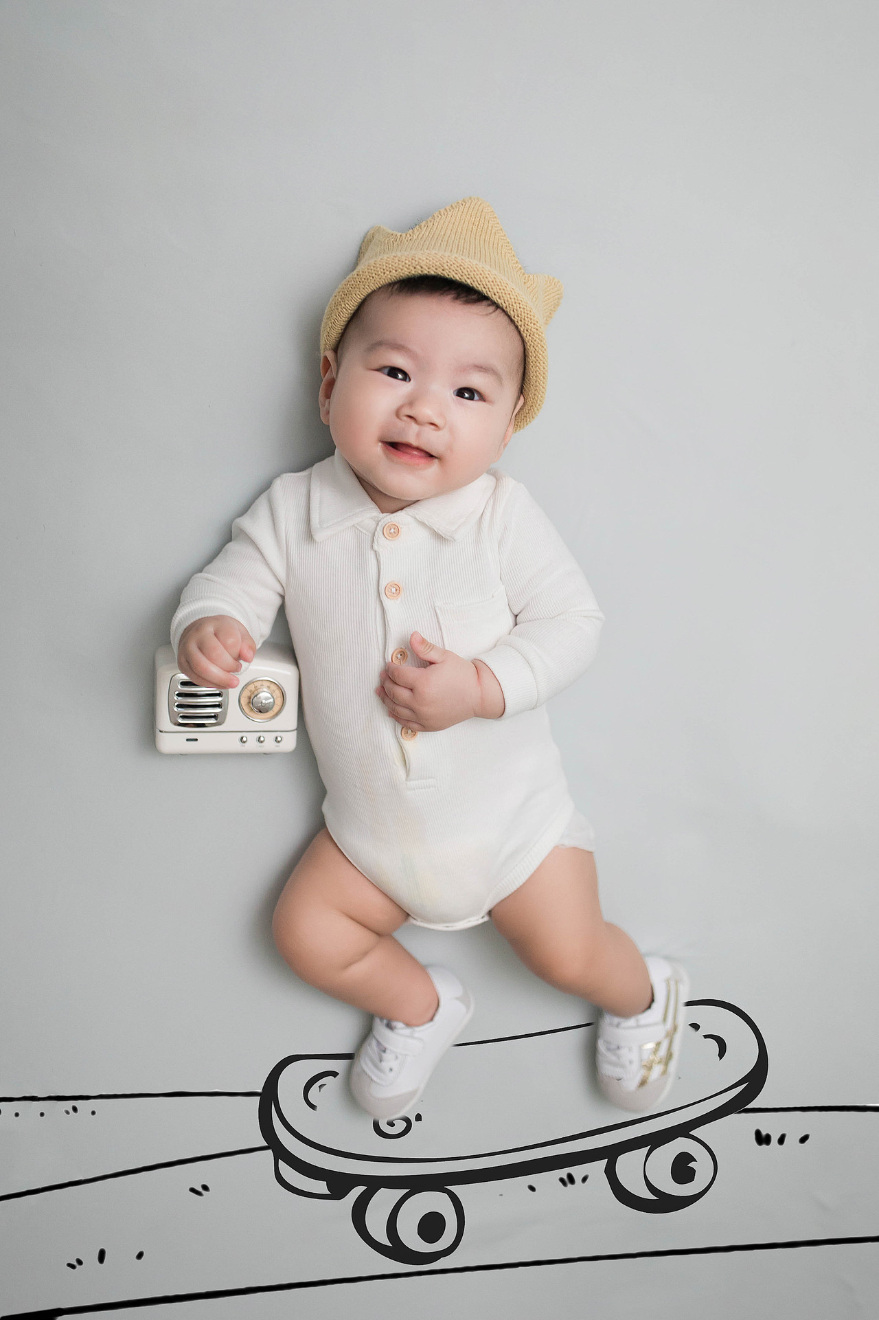 百天宝宝男孩场景