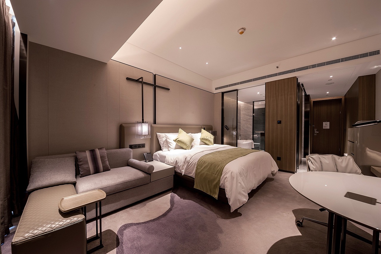 太原某酒店样板间装修摄影样片