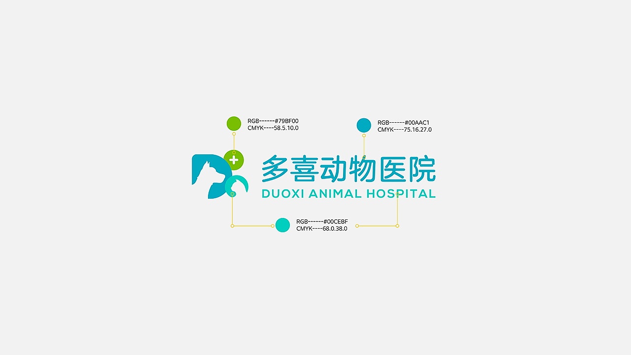 LOGO设计-多喜动物医院-宠物医院（图ZMTYzNzAwMzI4） - 品牌 - 站酷设计师linxiao1210原创素材 - 站酷ZCOOL