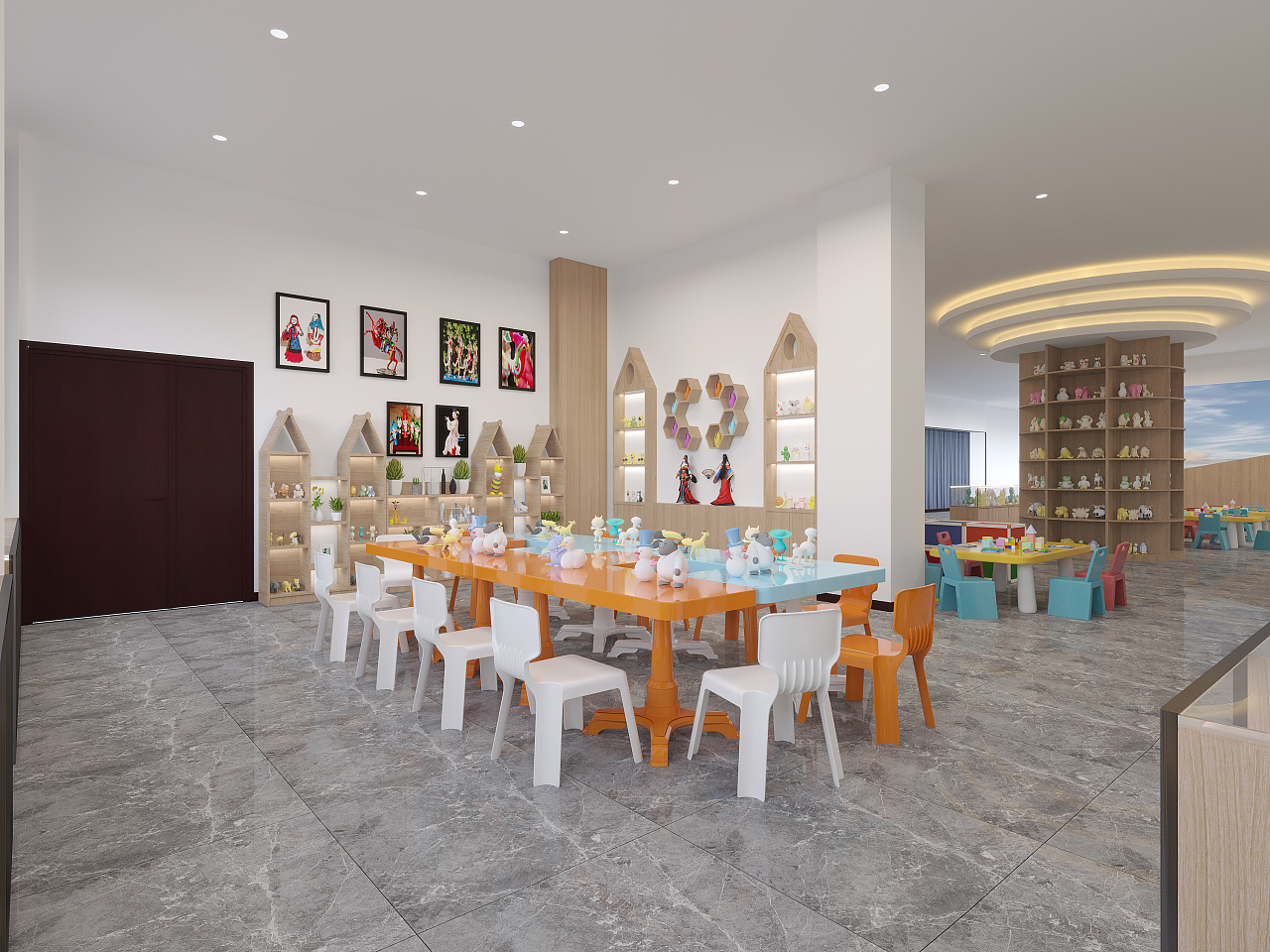 工装——幼儿园 手工区 游乐场所