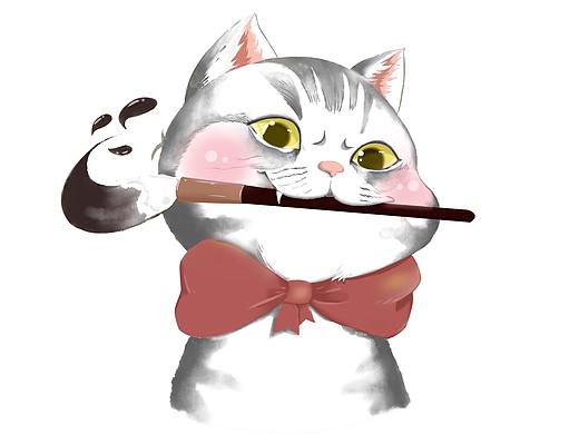 猫咪（个人主页-ZNDMzNDU3Mjg=） - 绘本 - 站酷设计师浪里飘不挨刀原创素材 - 站酷ZCOOL