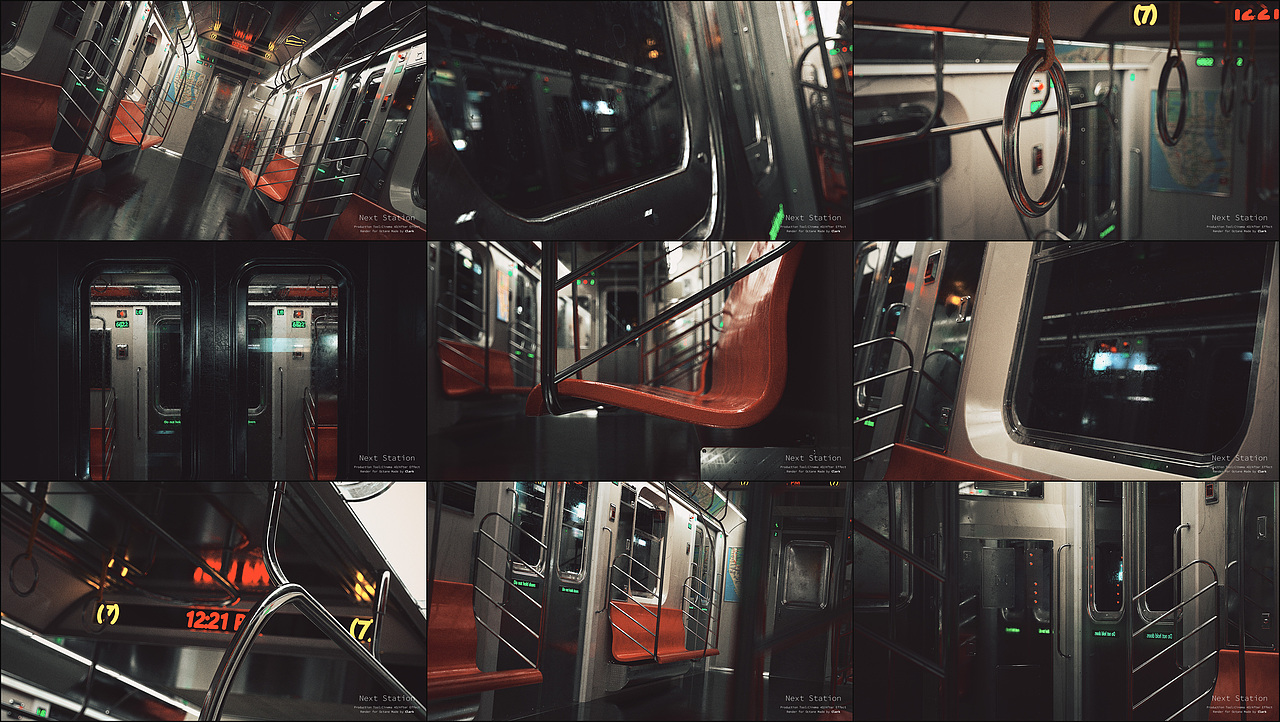 Next Station（图ZMjgwMDQxMDUy） - 场景 - 站酷设计师Clark居然被用了原创素材 - 站酷ZCOOL