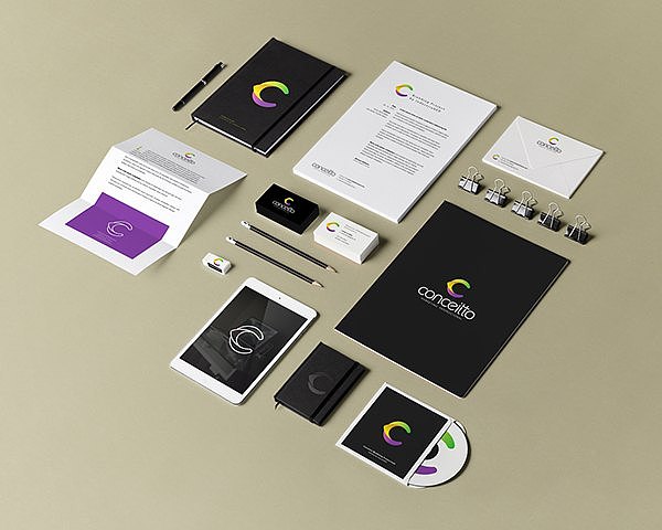 CONCEITO眼睛LOGO构思与设计过程