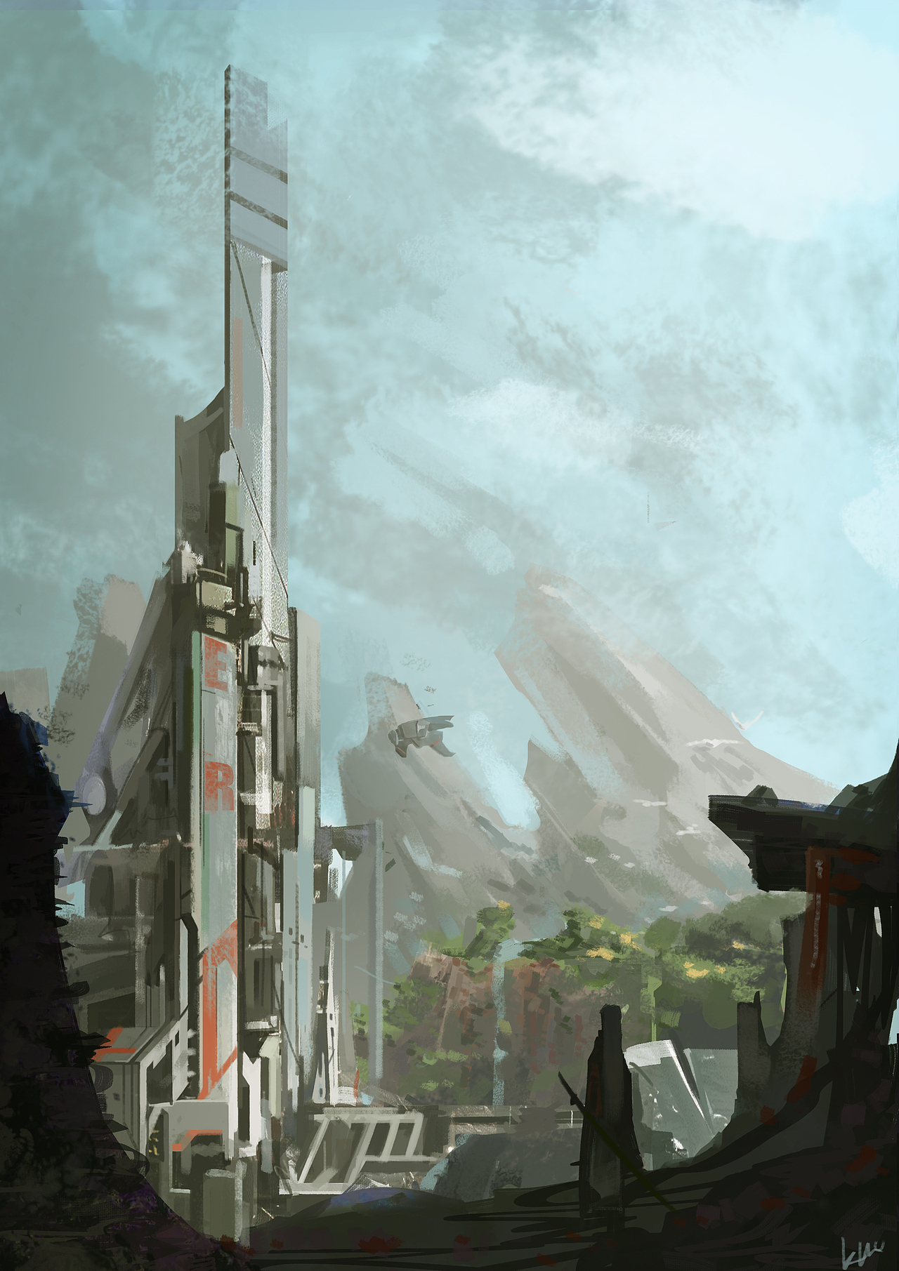 自学了两个月的概念（图ZMjA2MDk4NTUy） - 概念设定 - 站酷设计师KOLVO原创素材 - 站酷ZCOOL