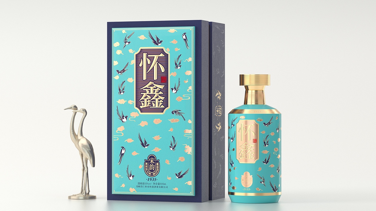怀鑫-宋韵|创意酒包装设计|平面|包装|步道创意设计 - 原创作品