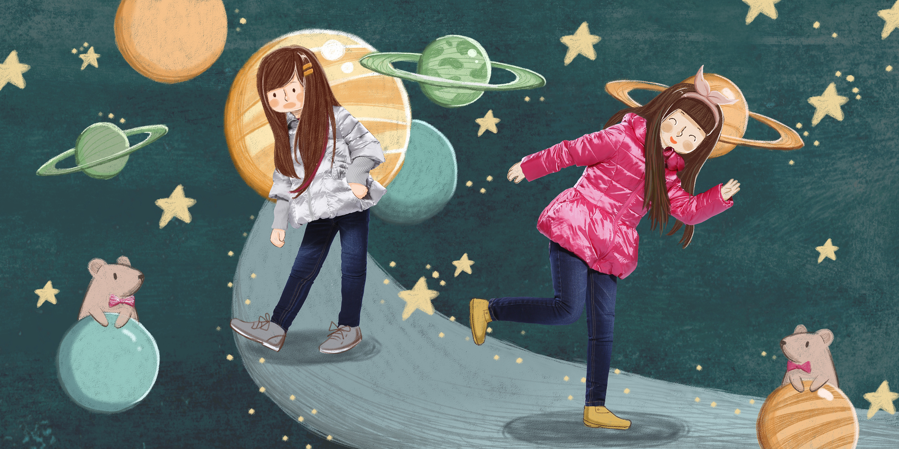 2015缤果aw童装画册|插画|儿童插画|ladam90 - 原创作品 - 站酷