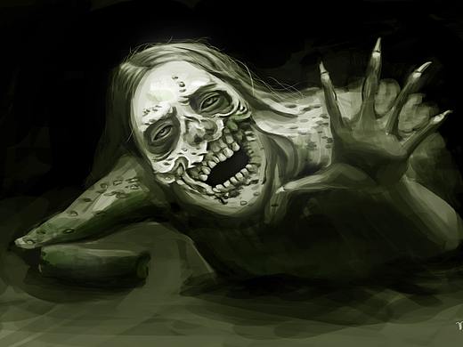 【绘画日常练习】【丧尸一小时练习】03.15