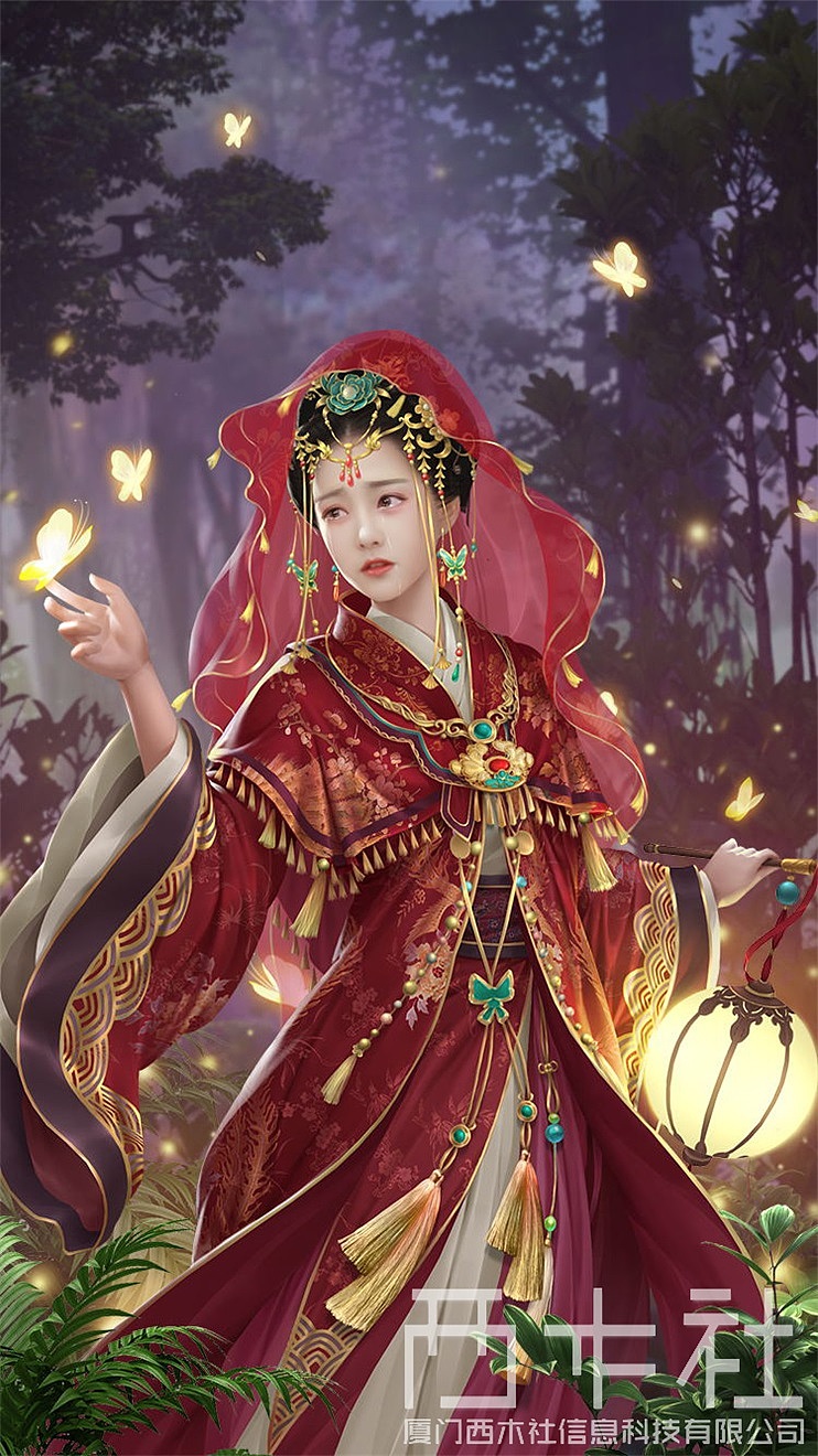 古风卡牌立绘|插画|游戏原画|厦门西木社_原创作品-站酷zcool