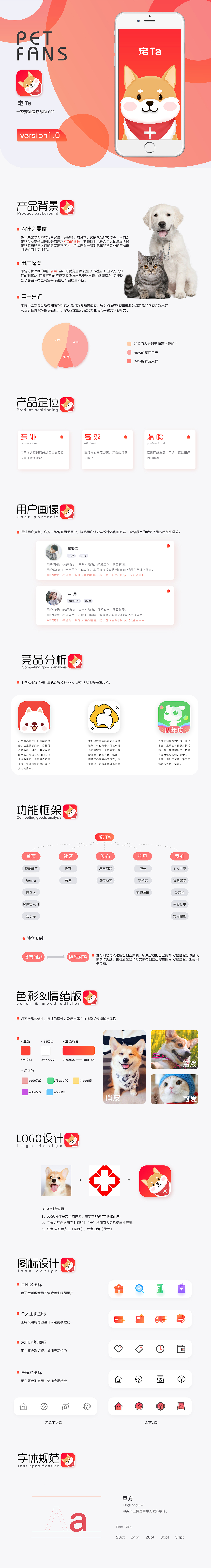 宠Ta-app 一款宠物医疗app（图ZMjQ0MTg1NTg0） - APP界面 - 站酷设计师宋烦原创素材 - 站酷ZCOOL