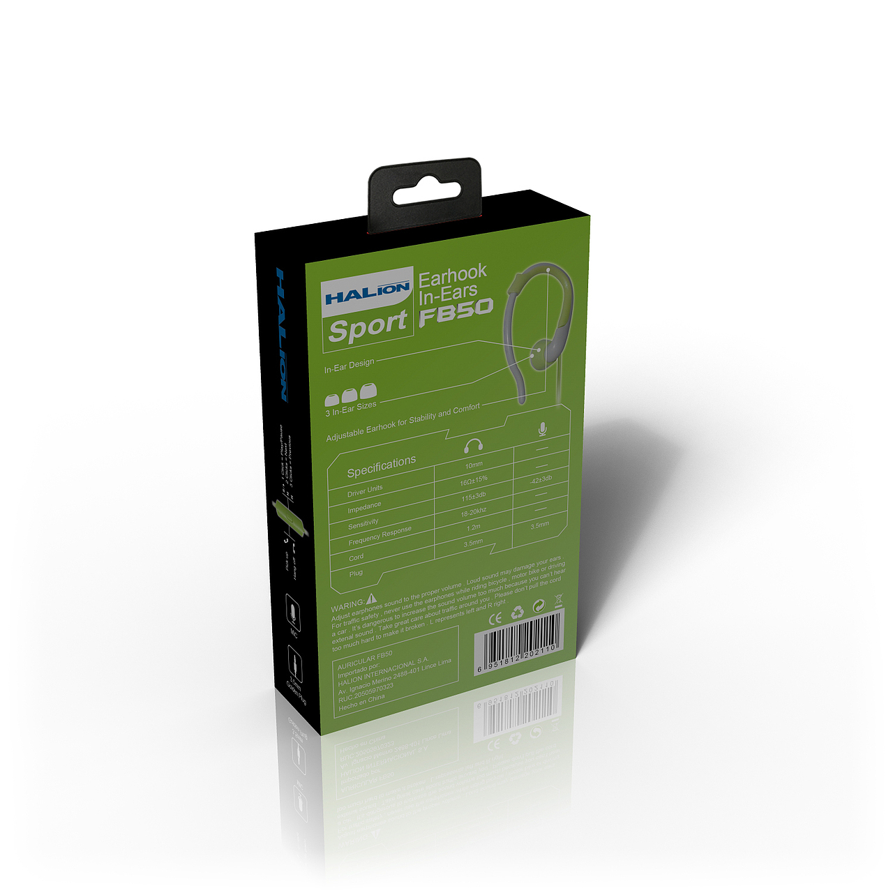 运动耳机`包装设计