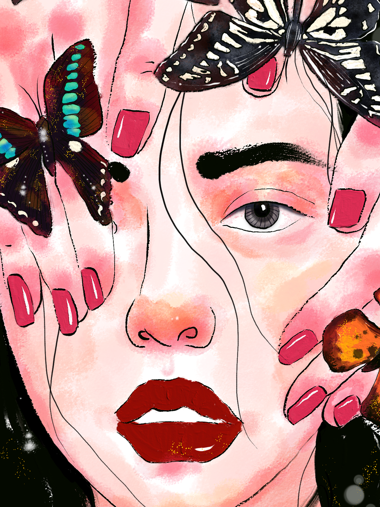 繁花如梦（图ZMjQyODU2MDIw） - 创作习作 - 站酷设计师姚醒醒原创素材 - 站酷ZCOOL