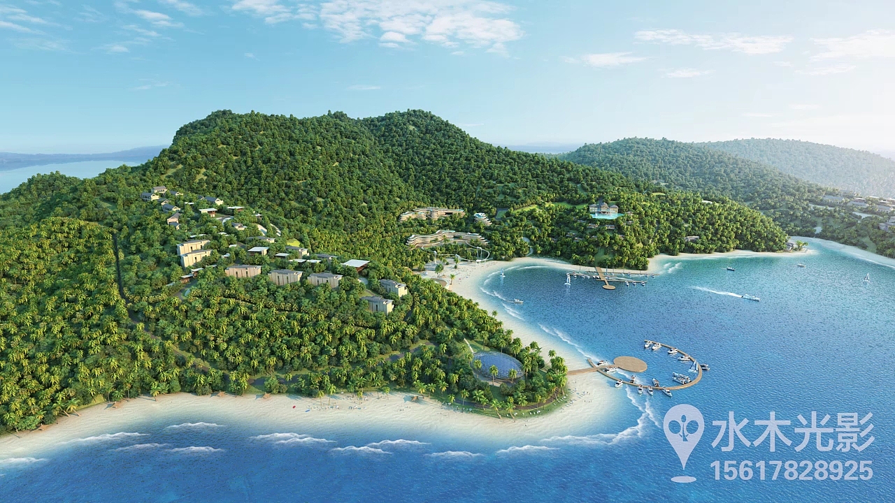 苍南霞光风景渡假区宣传片 建筑动画 地产宣传片