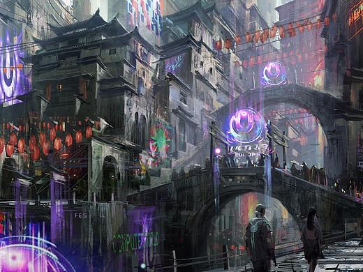 东方科幻题材 概念