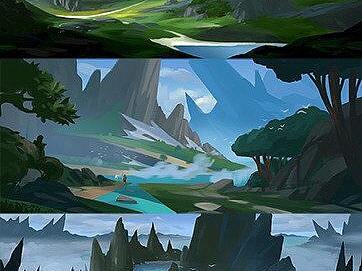 炼触部落新进化【炼域】4月作品集-场景篇