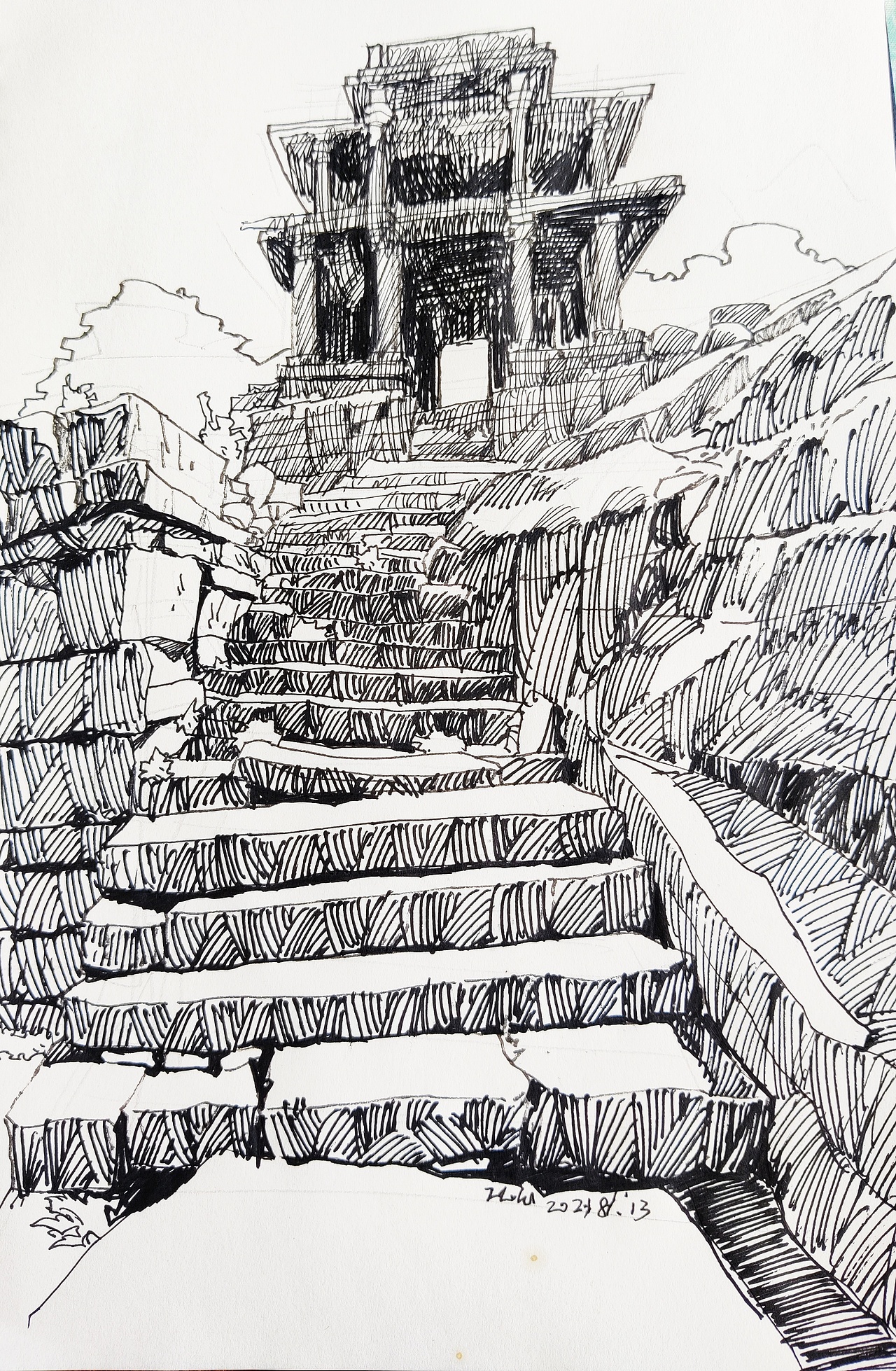 近期建筑场景速写