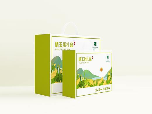 农产品包装礼盒设计|玉米礼盒 南瓜礼盒
