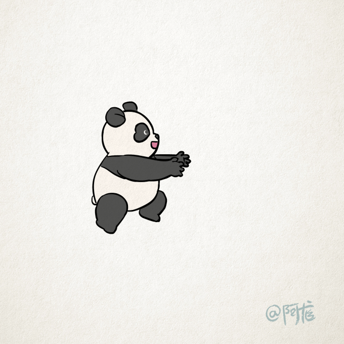 熊猫阿滚表情日常篇