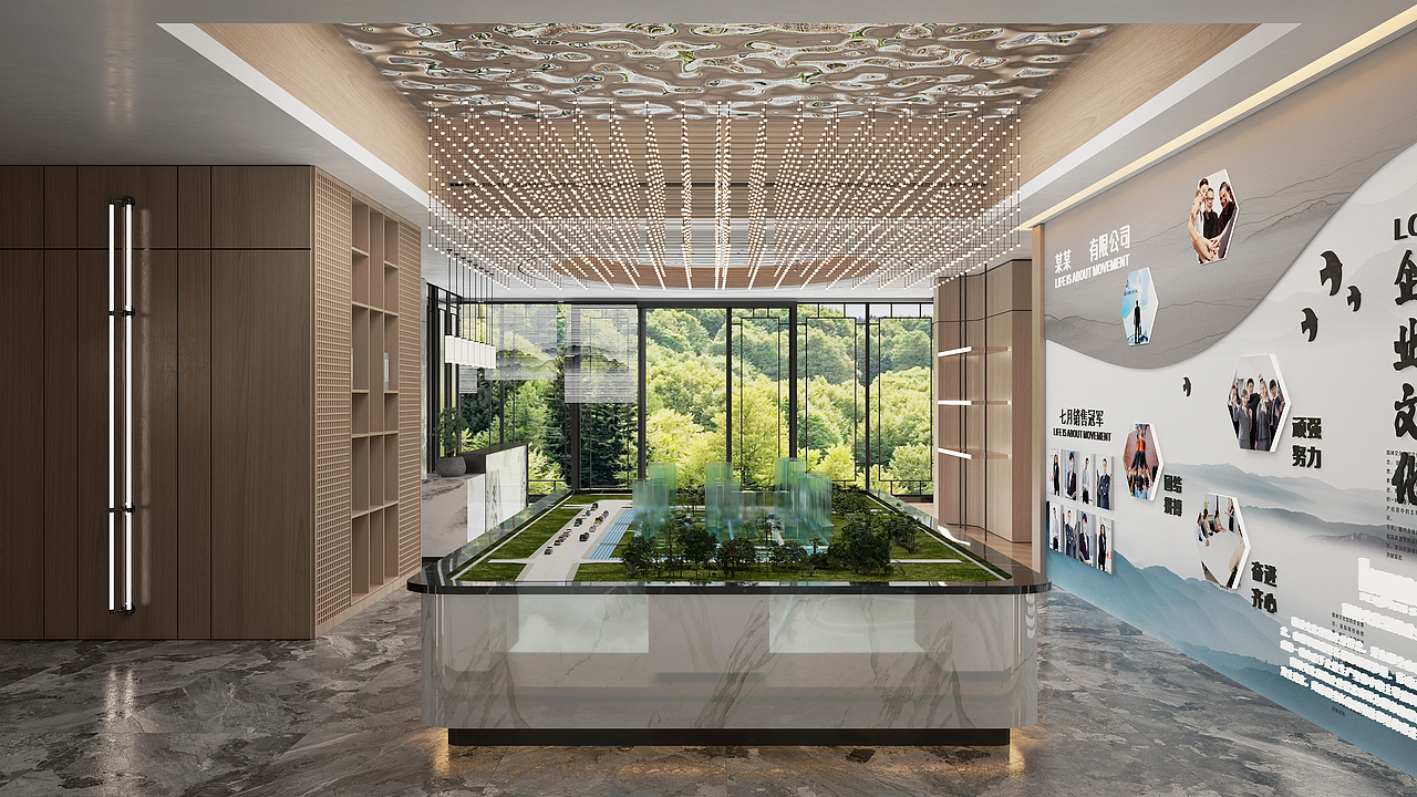 宜影古镇售楼部（图ZMjg0Mjk4MTQw） - 商业空间设计 - 站酷设计师张先森森森原创素材 - 站酷ZCOOL