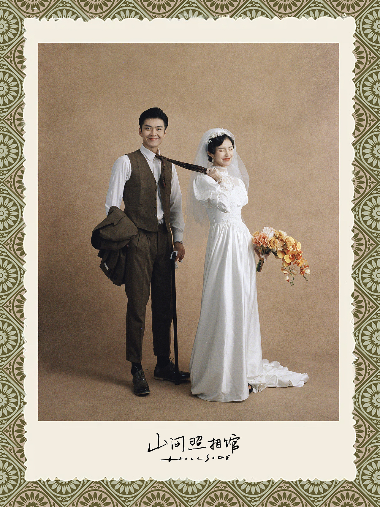 绝美民国风婚纱照（图ZMjU5MzAxMTQ4） - 婚礼摄影 - 站酷设计师M花生阿姨M原创素材 - 站酷ZCOOL